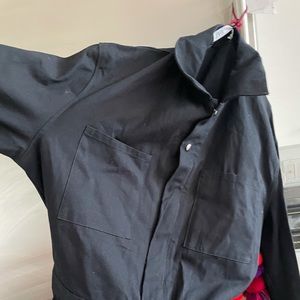 Zara black boiler suit never worn